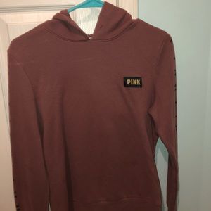 VS PINK blush hoodie! - Small